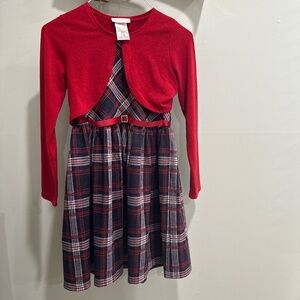 Bonnie Jean Girls Holiday Winter Dress Size 10